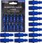 Master Elite Series 12 Piece Industrial I/M Type Plug Air Fittings Set with 1/4" NPT Male Threads