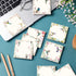 Sabary 450 Sheets Christmas Birds Sticky Notes, Cute Seasonal Self-Adhesive Memo Note Pads for Studying Work