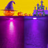 ALIDE 6 Pack Purple MR16 GU5.3 LED Bulbs, 5W, 20W 35W 50W Halogen Equivalent, 12V Low Voltage for Halloween