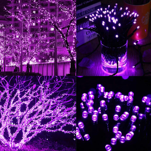 300 98.5FT 8 LED Halloween Lights, Halloween String Lights with Lighting Modes, Waterproof & Connectable Mini Light