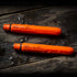 Rite in the Rain All-Weather EDC Pen - Orange POKKA 2-Pack, Black 0.8mm Ink, Fine Point (No. OR92)
