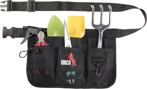 UNCO Gardening Belt for Men, Utility Tool Belt with Pockets, Waist Apron, Carpenter, Construction, Utility Belt