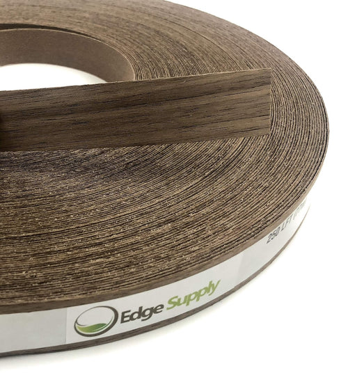 13/16 50 Edge Supply Walnut in x ft Roll Pre-Glued Iron On Wood Veneer Tape Wood Veneer Edge Banding Tape with Hot Melt