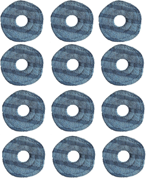 12 Pack Replacement Mopping Pads for Anker Eufy X10 Pro Omni and Eufy X9 Pro Robot Vacuum, Vacuum Cleaner Accessories