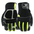 West Chester Pro Series 96652 Yeti Waterproof Winter Work Gloves, Large, Synthetic Leather Palm, HI-VIS Safety Gloves,