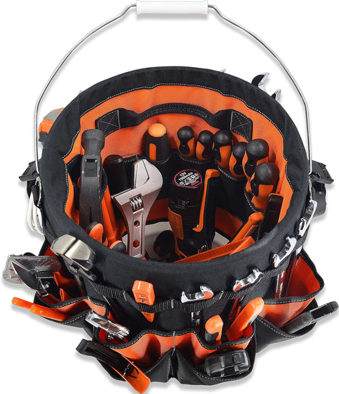 5 5 WELKINLAND gallon bucket tool organizer, gallon bucket holder, bucket liner, Bucket tool organizer, Tool bucket