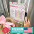 Magnetic Chore Chart for Kids - Good Behavior Chart, Dry Erase Daily Weekly Responsibility List, Princess Board