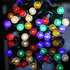 18.6Ft 50 G12 LED Colorful Mini Globe String Lights Ball Christmas Tree Lights for Small Tree Crafts Garden Fence
