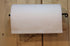 Hand Crafted & American Made! Wrought Iron Paper Towel Bar -Twisted Iron Hand Made