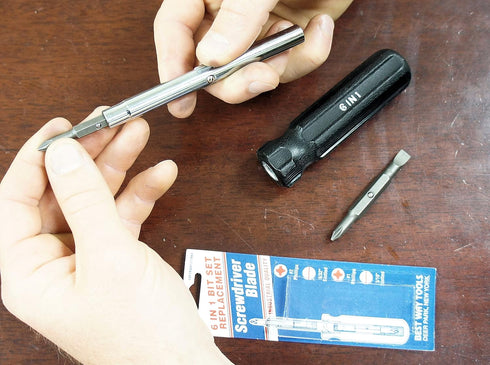 Best Way Tools 58745 6-in-1 Set Replacement Bit