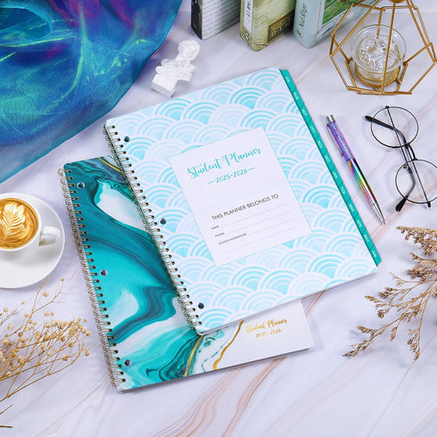 Student Planner 2025-2026 - School Planners with Stickers, July 2025- June 2026, 8.5" x 11" Academic Planner
