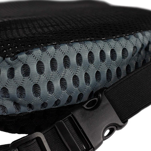 Tailbone Castle Knight Wedge Memory Foam Seat Cushion for and Back Pain Relief - Coccyx Cutout Seat Pillow for Office