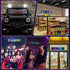 Qeeanmo Programmable 23"x5" Cars,5V Scrolling LED Sign for Advertising & DIY Use, Devil Eyes Light for LED Car Sign