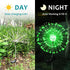 JJGoo Solar Garden Lights, 2 Pack 120 LEDs Solar Firework Lights with 2 Lighting Modes for Outdoor Waterproof Decoration