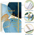 Notebook - 3 Pack A5 Lined Journal Notebooks, Classic College Ruled Spiral Notebook, 8.3'' x 6'', Thick Paper for