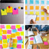 Sticky Notes Bulk, Woswel Sticky Notes, 3 x 3 in, 60 Pads, 85 Sheets/Pad, 6 Bright Colors, Self-Stick Notes for Home
