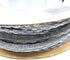 Zipper Pile Weatherstrip by CRL Z78273C - .270" Backing, .200" Pile Height, 100' Roll