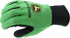 John Deere JD00002 Jersey Gloves, 10 oz Youth Gloves, Ribbed Knit Wrist, Green/Black