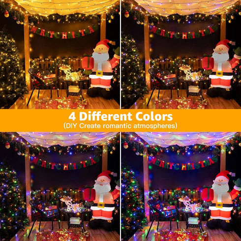 131FT 400 11 Ollny Christmas Lights, LED Color Changing Christmas Tree Lights with Modes Remote Control Waterproof