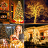 288FT 800LED 4-Pack 72FT 200 8 Extra-long Solar Fairy String Lights, LED Outdoor Twinkle Lights Waterproof, Lighting