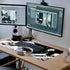 Gaming Mouse Pad, Japanese Black and White Sea Wave Large XXL Extended Desk Mat, 31.06" x 11.8" for Home Office Gaming