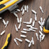 Maitys 80 Pcs Shutter Repair Pins, Plantation Shutter Fasteners Spring Loaded Replacement Repair Pins for Windows