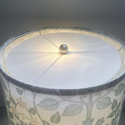 (1 10.5"/267 mm,Frosted 11.5-14" GO&SO PCS) Lamp Shade Diffuser White Acrylic Drum Lampshade Diffuser - Fits