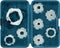 BOSCH 8-Piece Router Template Guide Set RA1128