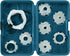 BOSCH 8-Piece Router Template Guide Set RA1128