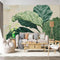Personalized Customization Wall Mural SelfAdhesive Removable Fabric Fiddle Leaf Fig Botanical Plant