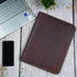 Journal Cover, Rustic Leather Journal Cover for Hard Cover Sketchbook XL Size (7.5 x 9.75 in), Refillable Cahier