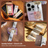 FP31 3.15-inch, 80mm 3.5mm, 3-Rolls FaithTag Transparent Self-Adhesive Glossy Thermal Printer Paper for & Other Mini