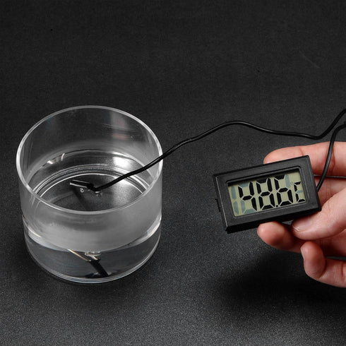 uxcell Digital Thermometer -50 to 110 Degree 10K Temperature Gauge Tester with 2m Sensor Probe