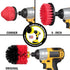 Drill Brush Power Scrubber by Useful Products - Wood Cleaner, Concrete Cleaner, Stiff Bristle Brush for Cleaning