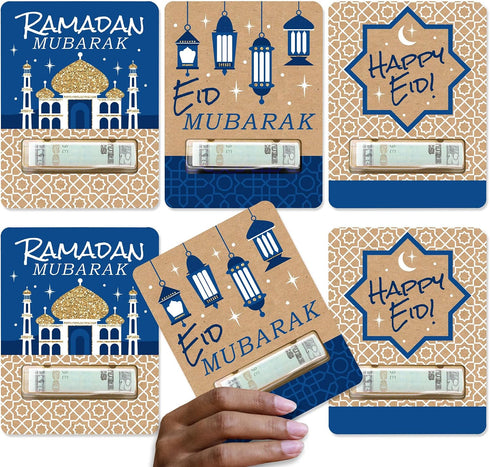 Big Dot of Happiness Ramadan - DIY Assorted Eid Mubarak Party Cash