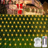 echsoari Battery Operated Net Lights, 100 LED Fairy Lights with Remote Timer for Party Decor