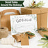 Hadley Designs 25 Eucalyptus Gold Blank Certificates, Paper Voucher for Hair & Nail Salon, Small Business Coupons