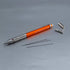 Pentel Arts GraphGear 300 Mechanical Pencil (0.3mm) Extra-fine Line, Orange Barrel with Small Block Eraser + 1 Lead Tube