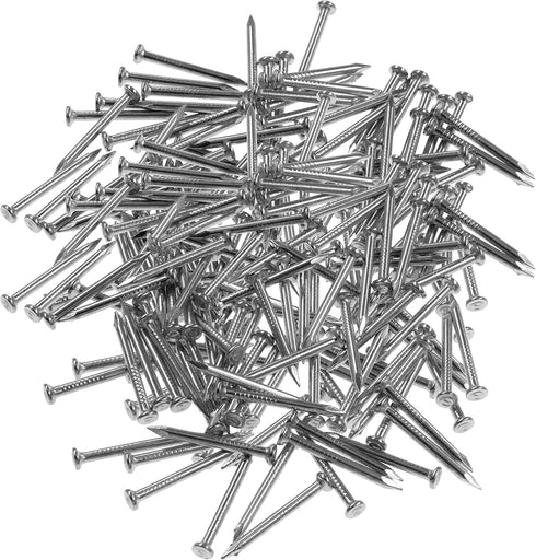 200 Pcs Galvanized Steel Nails for Masonry, Concrete Wall Nail for Woodworking, Suitable for Drywall and Pine (2.5CM)