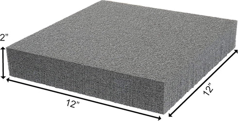 Case Club Customizable Polyethylene Foam, 12" x 12" x 2"