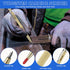 Hiboom 8 Pack Carpenter Pencil Set, 3 Colorful Solid Pencils with Sharpener and Refills