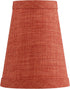 Aspen Creative 51043-5,Hardback Fabric.2.5"Top 4"Bottom 5"Slant.Set 5. Empire Transitional Clip-On Chandelier
