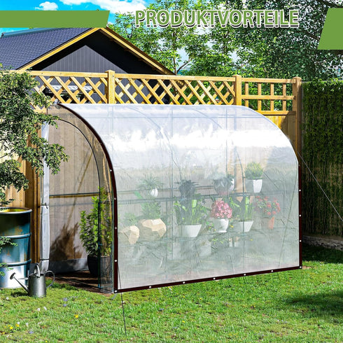 Grommets 8x16Heavy Clear Tarp Waterproof with Duty Clear Plastic Tarp Cover,Clear Vinyl Tarp