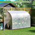 Grommets 8x16Heavy Clear Tarp Waterproof with Duty Clear Plastic Tarp Cover,Clear Vinyl Tarp