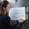 Magnetic Whiteboard for Fridge, 17x11 Inch Dry Erase Board, Refrigerator White Board, Magnetic White Board