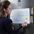 Magnetic Whiteboard for Fridge, 17x11 Inch Dry Erase Board, Refrigerator White Board, Magnetic White Board