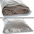 Redcats Jumbo Self-Seal Poly Mailer Bags 22x28 Inch 2 Pack Silver, 2.5 Mil