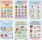 JELLY BEAN GENIUS Calming Corner Essential Poster Set for Kids 6-Piece Emotional