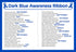 Dark Blue Ribbon Silicone Bracelets - Wholesale Pack for Colon Cancer Awareness