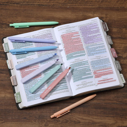 Mr. Pen- Aesthetic Highlighters and Gel Pens, 8 Pack, Assorted Color Highlighters, Cute Gel Pens